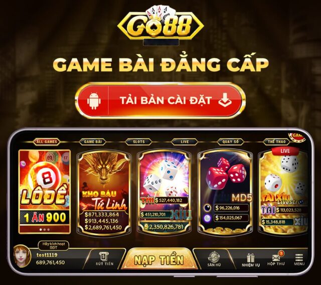 Hướng dẫn tải và cài đặt Go88